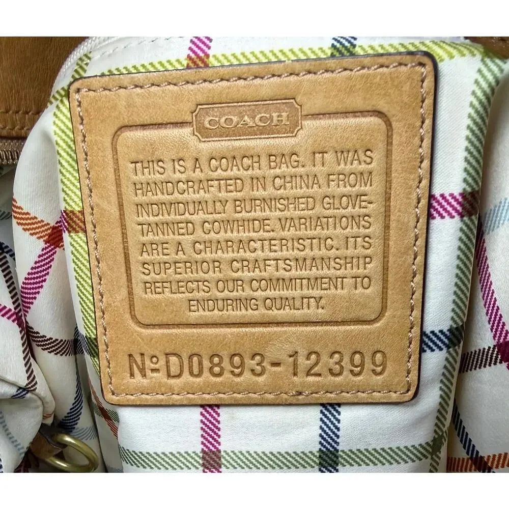 Y2K Coach 12399 Bleecker Delphine Leather Bag
